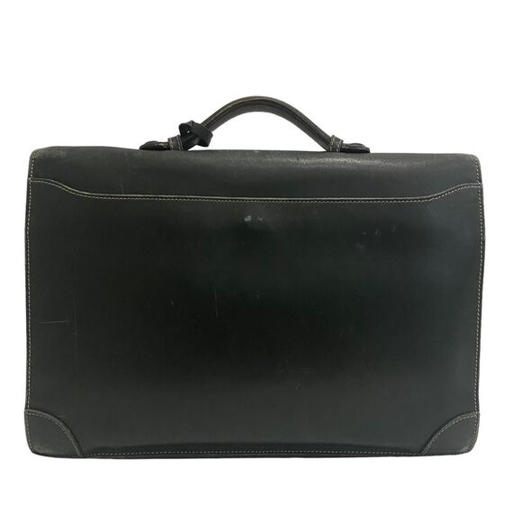 VINTAGE BALLY PATENT LEATHER Green Briefcase - Business Casual  - UNISEX - work - Picture 5 of 14